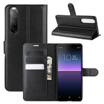 Housse Sony Xperia 10 II Simil Cuir Litchi Housse Sony Xperia 10 II Simil Cuir Litchi