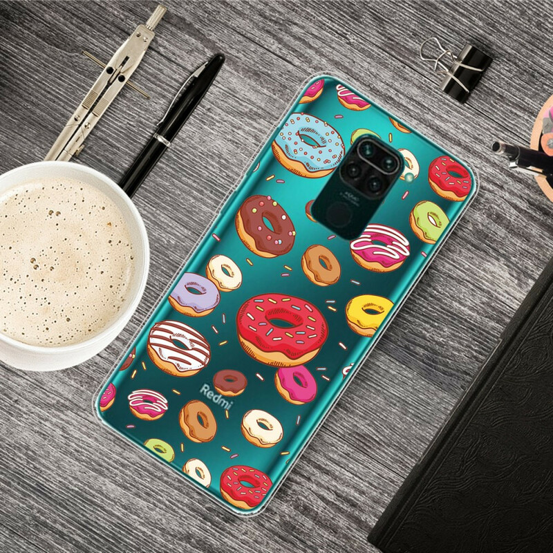 Coque Xiaomi Redmi Note 9 Love Donuts