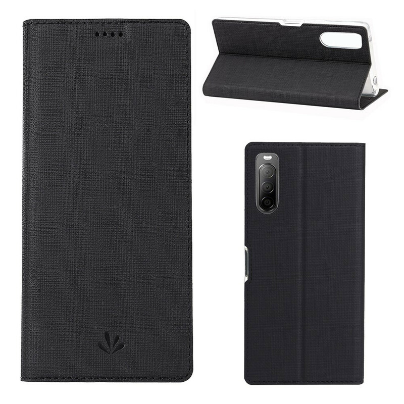 Flip Cover Sony Xperia 10 II Texturée VILI DMX Flip Cover Sony Xperia 10 II Texturée VILI DMX