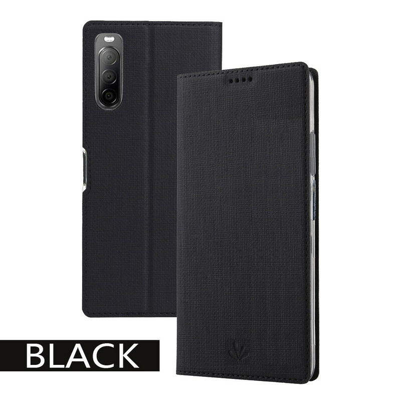 Flip Cover Sony Xperia 10 II Texturée VILI DMX Flip Cover Sony Xperia 10 II Texturée VILI DMX