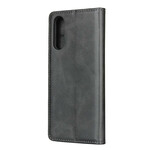 Flip Cover Sony Xperia 10 II Cuir Fendu Élégance Flip Cover Sony Xperia 10 II Cuir Fendu Élégance