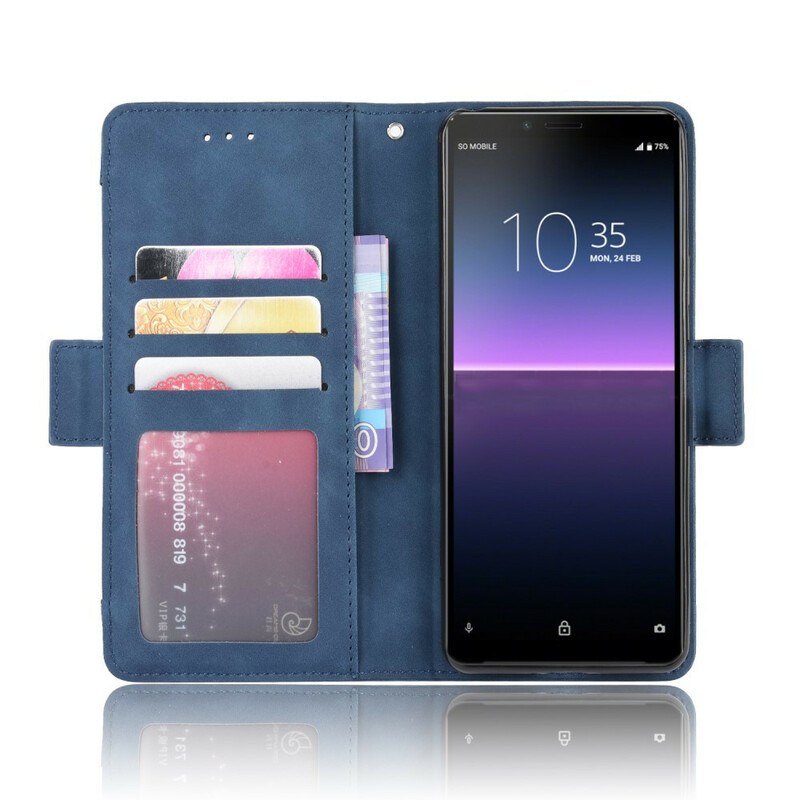 Housse Sony Xperia 10 II Classe Première Multi-Cartes Housse Sony Xperia 10 II Classe Première Multi-Cartes