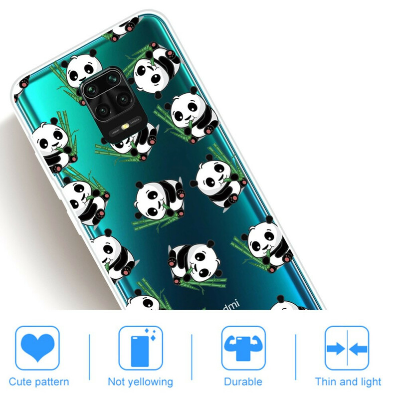 Coque Xiaomi Redmi Note 9S / Redmi Note 9 Pro Petits Pandas