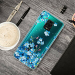 Coque Xiaomi Redmi Note 9S / Redmi Note 9 Pro  Fleurs Bleues