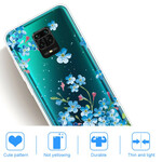 Coque Xiaomi Redmi Note 9S / Redmi Note 9 Pro  Fleurs Bleues