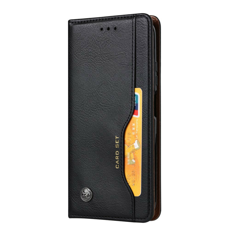 Flip Cover Huawei P40 Lite Simili Cuir Porte-Cartes