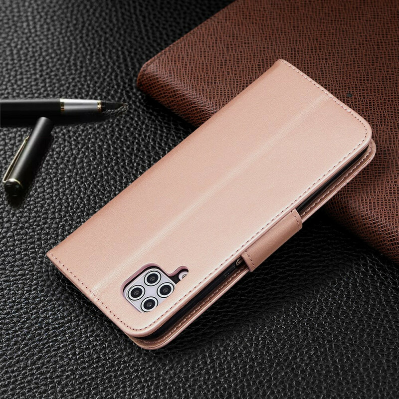 Housse Huawei P40 Lite Papillons Imprimés à Lanière Housse Huawei P40 Lite Papillons Imprimés à Lanière