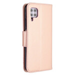 Housse Huawei P40 Lite Papillons Imprimés à Lanière Housse Huawei P40 Lite Papillons Imprimés à Lanière
