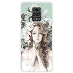Coque Xiaomi Redmi Note 9S / Redmi Note 9 Pro Femme à Fleurs Coque Xiaomi Redmi Note 9S / Redmi Note 9 Pro Femme à Fleurs