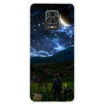 Coque Xiaomi Redmi Note 9S / Redmi Note 9 Pro Peintre Dans La Nuit Coque Xiaomi Redmi Note 9S / Redmi Note 9 Pro Peintre Dans La Nuit