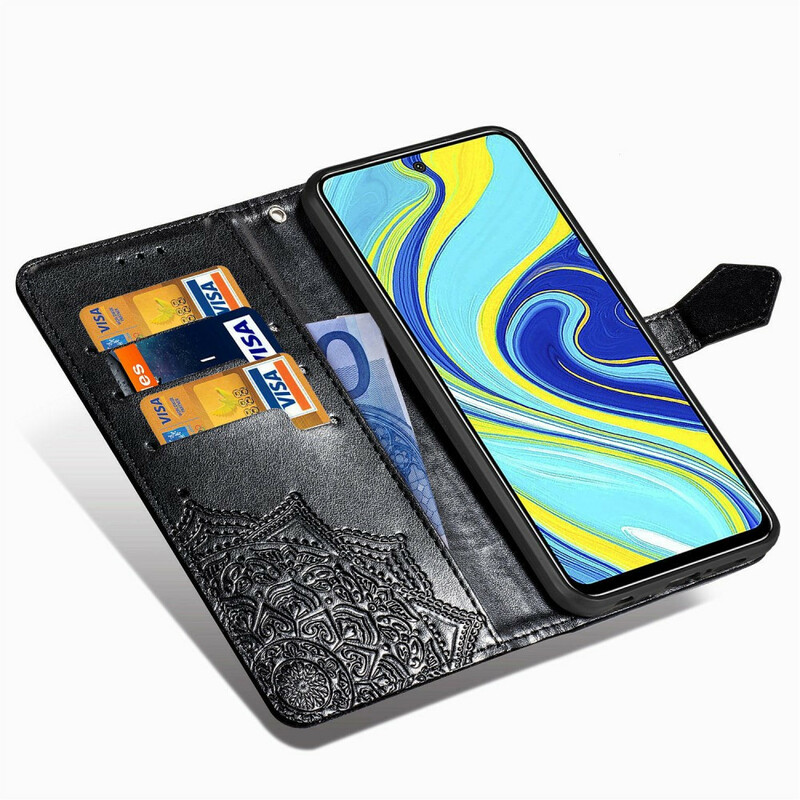 Housse Xiaomi Redmi Note 9S / Redmi Note 9 Pro Mandala Moyen Age Housse Xiaomi Redmi Note 9S / Redmi Note 9 Pro Mandala Moyen Age