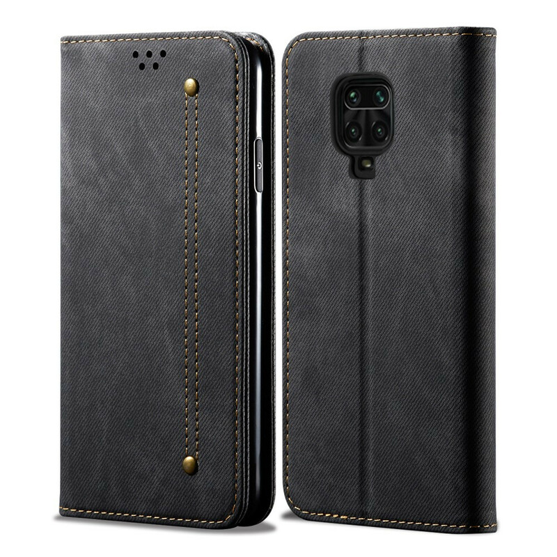 Flip Cover Xiaomi Redmi Note 9S / Redmi Note 9 Pro Tissu Jeans Flip Cover Xiaomi Redmi Note 9S / Redmi Note 9 Pro Tissu Jeans