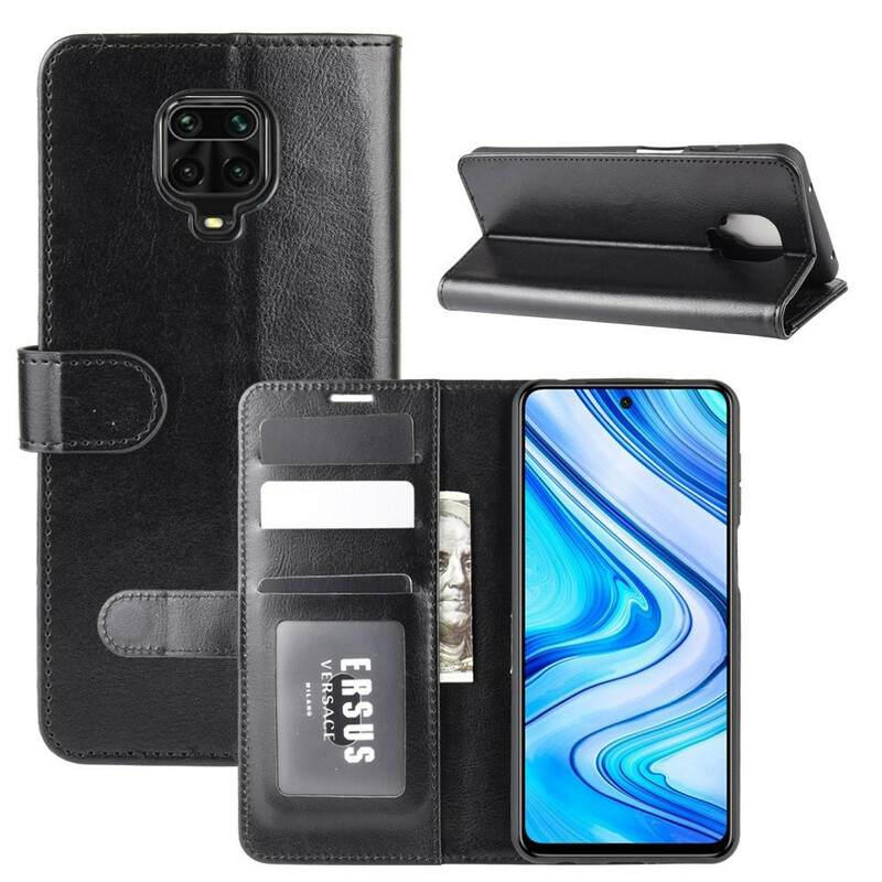 Housse Xiaomi Redmi Note 9S / Redmi Note 9 Pro Effet Cuir Classique Housse Xiaomi Redmi Note 9S / Redmi Note 9 Pro Effet Cuir Classique