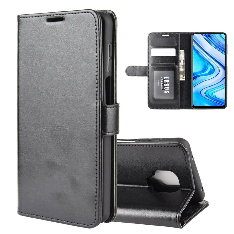 Housse Xiaomi Redmi Note 9S / Redmi Note 9 Pro Effet Cuir Classique Housse Xiaomi Redmi Note 9S / Redmi Note 9 Pro Effet Cuir Classique