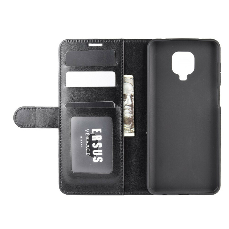 Housse Xiaomi Redmi Note 9S / Redmi Note 9 Pro Effet Cuir Classique Housse Xiaomi Redmi Note 9S / Redmi Note 9 Pro Effet Cuir Classique