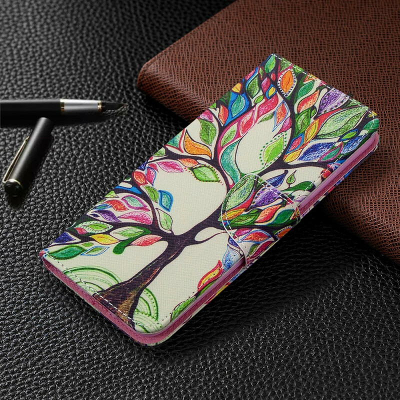 Housse Huawei P40 Lite Arbre Coloré Housse Huawei P40 Lite Arbre Coloré