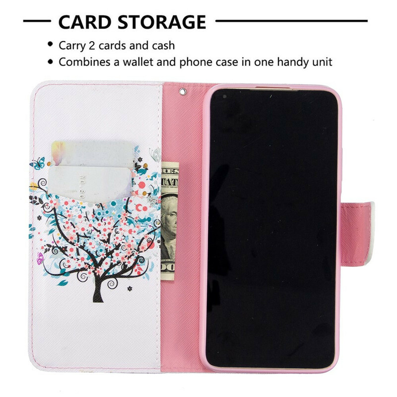 Housse Huawei P40 Lite Flowered Tree Housse Huawei P40 Lite Flowered Tree