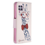 Housse Huawei P40 Lite Girafe Intello