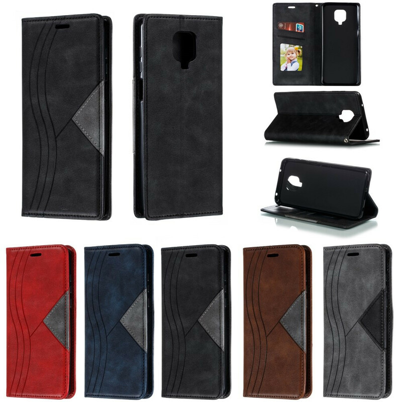 Flip Cover Xiaomi Redmi Note 9S / Redmi Note 9 Pro Style cuir Vague Flip Cover Xiaomi Redmi Note 9S / Redmi Note 9 Pro Style cuir Vague