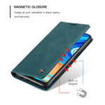 Flip Cover Xiaomi Redmi Note 9S / Redmi Note 9 Pro CASEME Simili Cuir