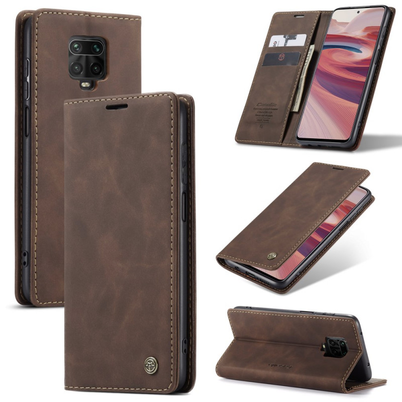 Flip Cover Xiaomi Redmi Note 9S / Redmi Note 9 Pro CASEME Simili Cuir