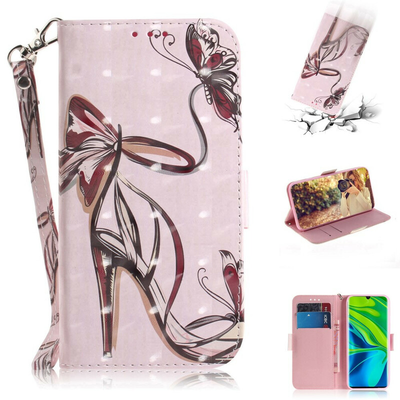 Housse Xiaomi Mi 10 / 10 Pro Escarpin à Lanière Housse Xiaomi Mi 10 / 10 Pro Escarpin à Lanière
