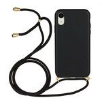Coque iPhone XR Silicone avec Cordon Coloré Coque iPhone XR Silicone avec Cordon Coloré