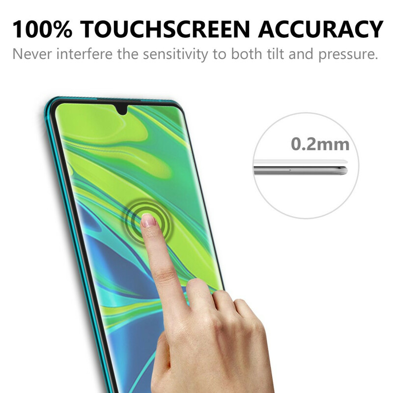 Protection en verre trempé pour Xiaomi Mi Note 10 / 10 Pro 