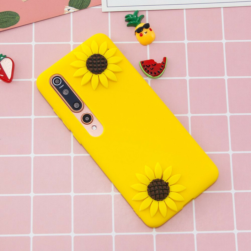 Coque Xiaomi Mi 10 / 10 Pro Tournesols 3D Coque Xiaomi Mi 10 / 10 Pro Tournesols 3D