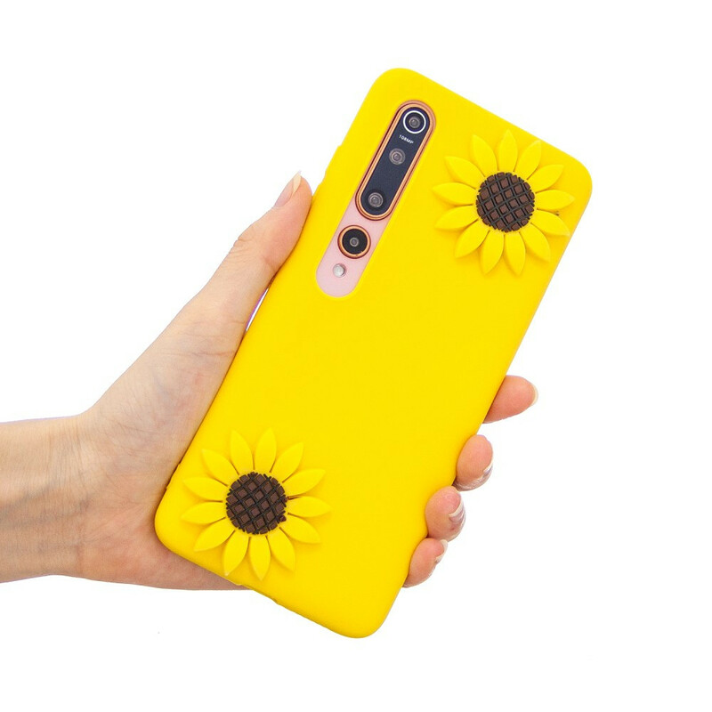 Coque Xiaomi Mi 10 / 10 Pro Tournesols 3D Coque Xiaomi Mi 10 / 10 Pro Tournesols 3D