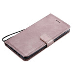 Housse Xiaomi Mi Note 10 / Note 10 Pro Style Cuir à Lanière