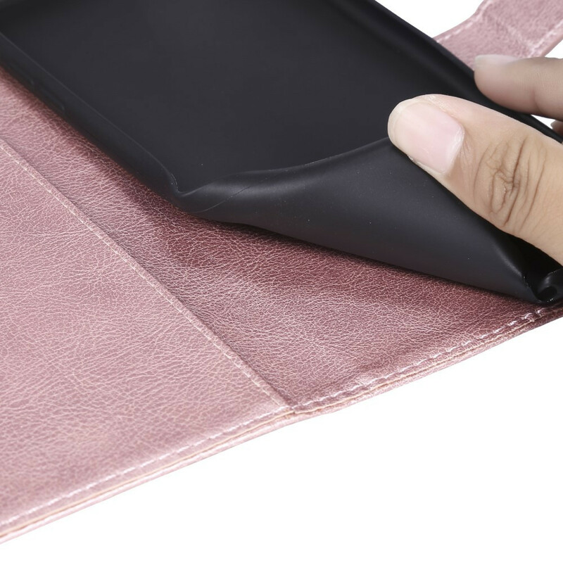 Housse Xiaomi Mi Note 10 / Note 10 Pro Style Cuir à Lanière