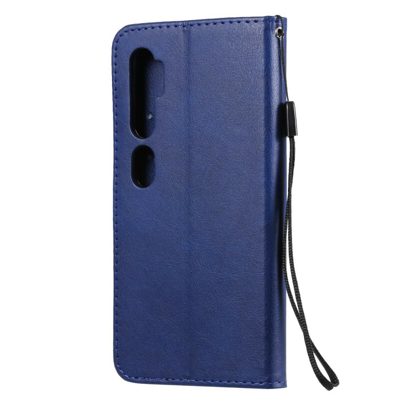 Housse Xiaomi Mi Note 10 / Note 10 Pro Style Cuir à Lanière