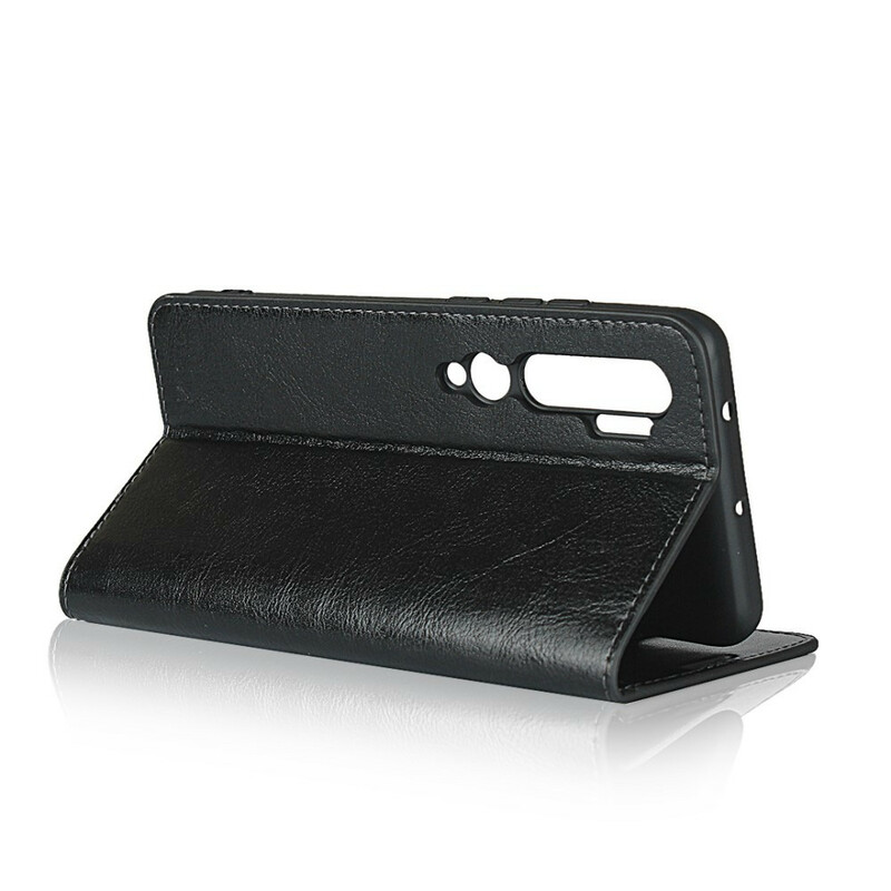 Flip Cover Xiaomi Mi Note 10 / Note 10 Pro Cuir Véritable Flip Cover Xiaomi Mi Note 10 / Note 10 Pro Cuir Véritable
