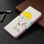 Housse Huawei P40 Lite Bébé Éléphant Housse Huawei P40 Lite Bébé Éléphant