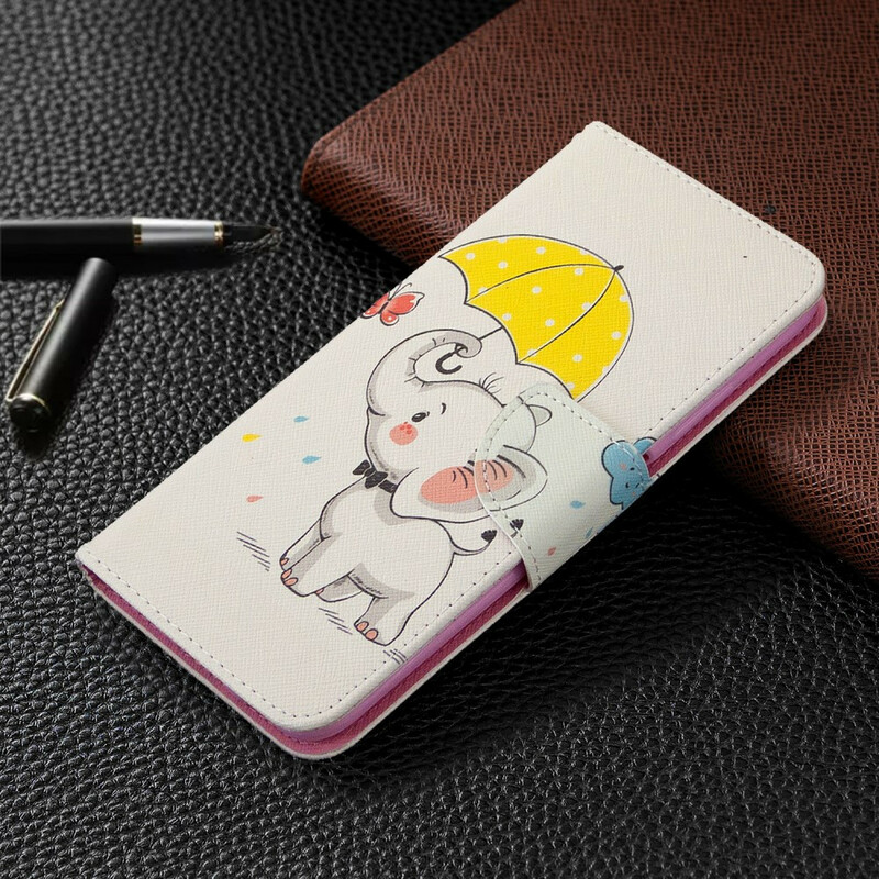 Housse Huawei P40 Lite Bébé Éléphant Housse Huawei P40 Lite Bébé Éléphant