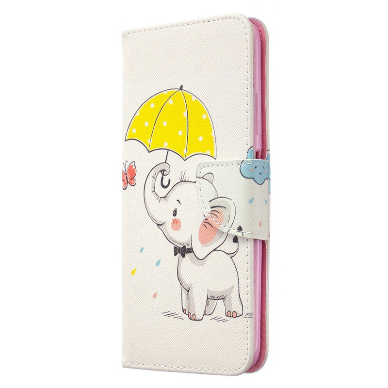 Housse Huawei P40 Lite Bébé Éléphant Housse Huawei P40 Lite Bébé Éléphant