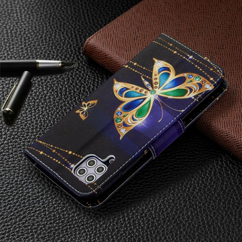 Housse Huawei P40 Lite Papillons Rois