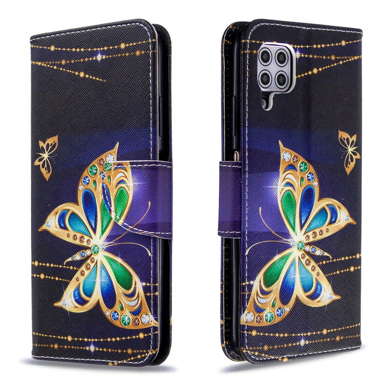 Housse Huawei P40 Lite Papillons Rois
