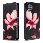 Housse Huawei P40 Lite Fleur Rose Housse Huawei P40 Lite Fleur Rose