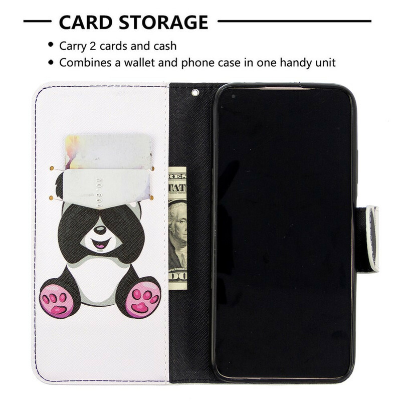 Housse Huawei P40 Lite Panda Fun Housse Huawei P40 Lite Panda Fun