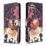 Housse Huawei P40 Lite Mandala Éléphants Ethniques Housse Huawei P40 Lite Mandala Éléphants Ethniques
