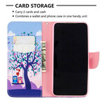 Housse Huawei P40 Lite Hiboux Sur La Balançoire Housse Huawei P40 Lite Hiboux Sur La Balançoire