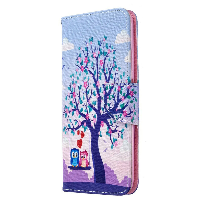 Housse Huawei P40 Lite Hiboux Sur La Balançoire Housse Huawei P40 Lite Hiboux Sur La Balançoire