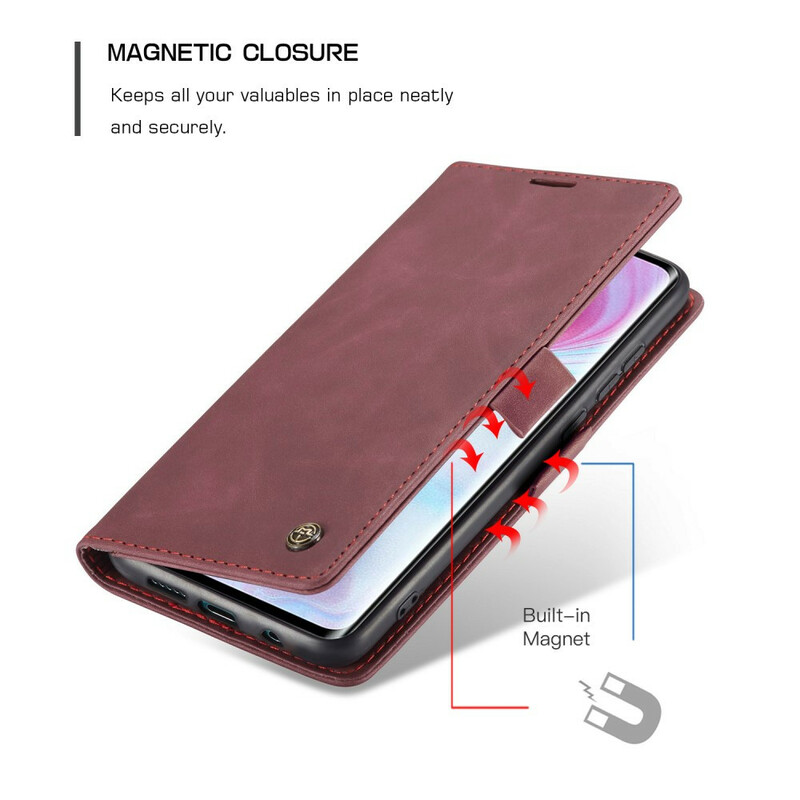 Flip Cover Xiaomi Mi Note 10 / Note 10 Pro CASEME Simili Cuir Flip Cover Xiaomi Mi Note 10 / Note 10 Pro CASEME Simili Cuir