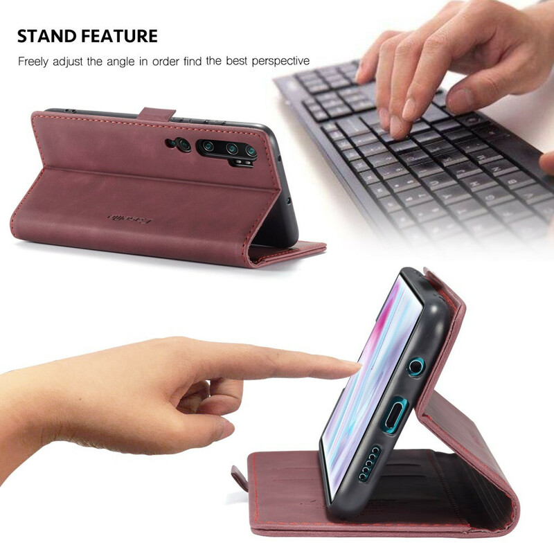 Flip Cover Xiaomi Mi Note 10 / Note 10 Pro CASEME Simili Cuir Flip Cover Xiaomi Mi Note 10 / Note 10 Pro CASEME Simili Cuir