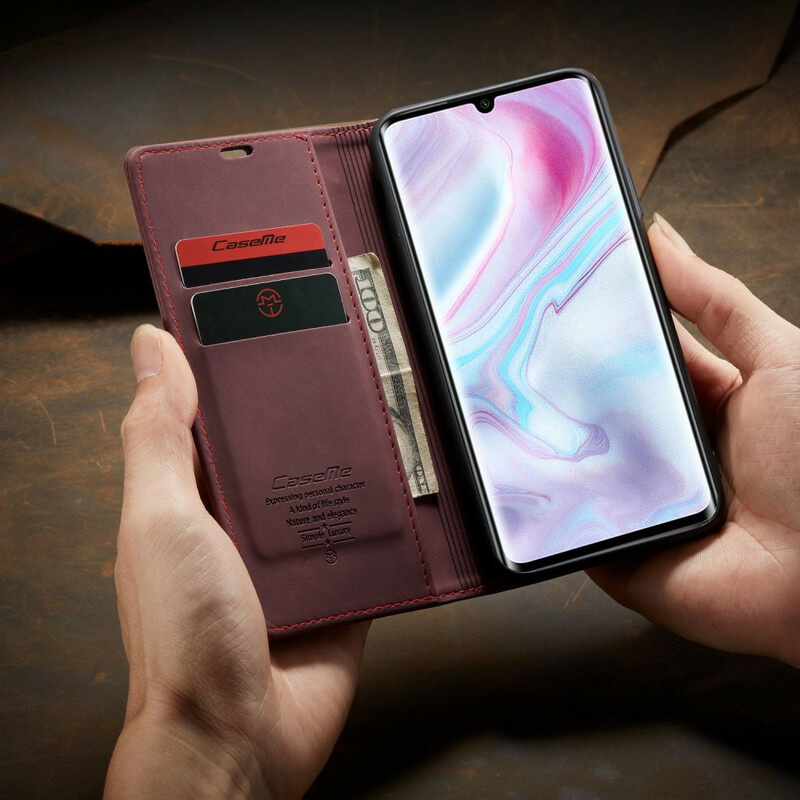 Flip Cover Xiaomi Mi Note 10 / Note 10 Pro CASEME Simili Cuir Flip Cover Xiaomi Mi Note 10 / Note 10 Pro CASEME Simili Cuir