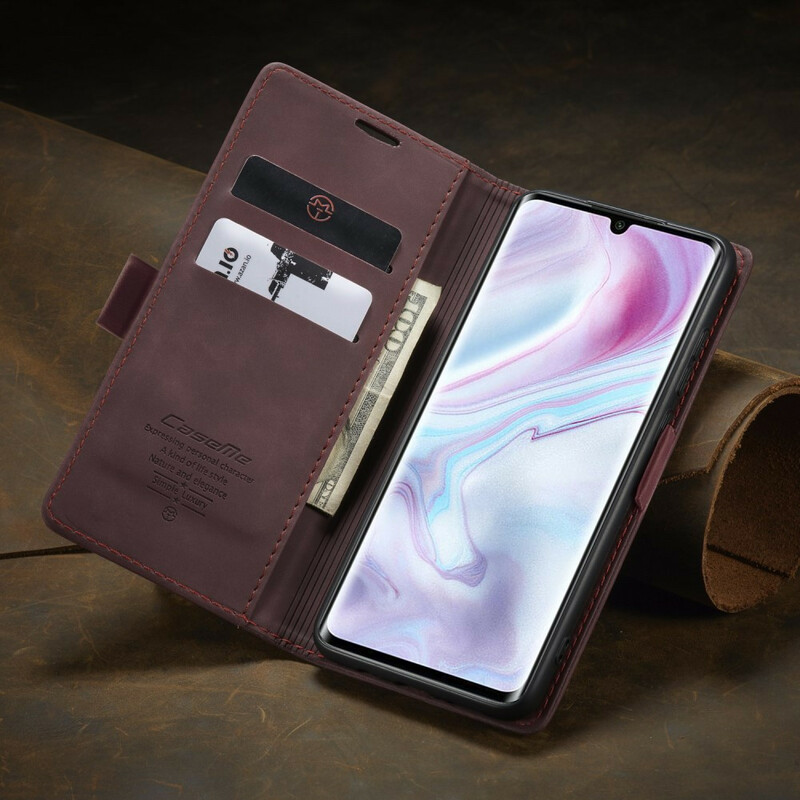 Flip Cover Xiaomi Mi Note 10 / Note 10 Pro CASEME Simili Cuir Flip Cover Xiaomi Mi Note 10 / Note 10 Pro CASEME Simili Cuir