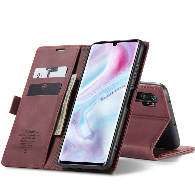 Flip Cover Xiaomi Mi Note 10 / Note 10 Pro CASEME Simili Cuir Flip Cover Xiaomi Mi Note 10 / Note 10 Pro CASEME Simili Cuir