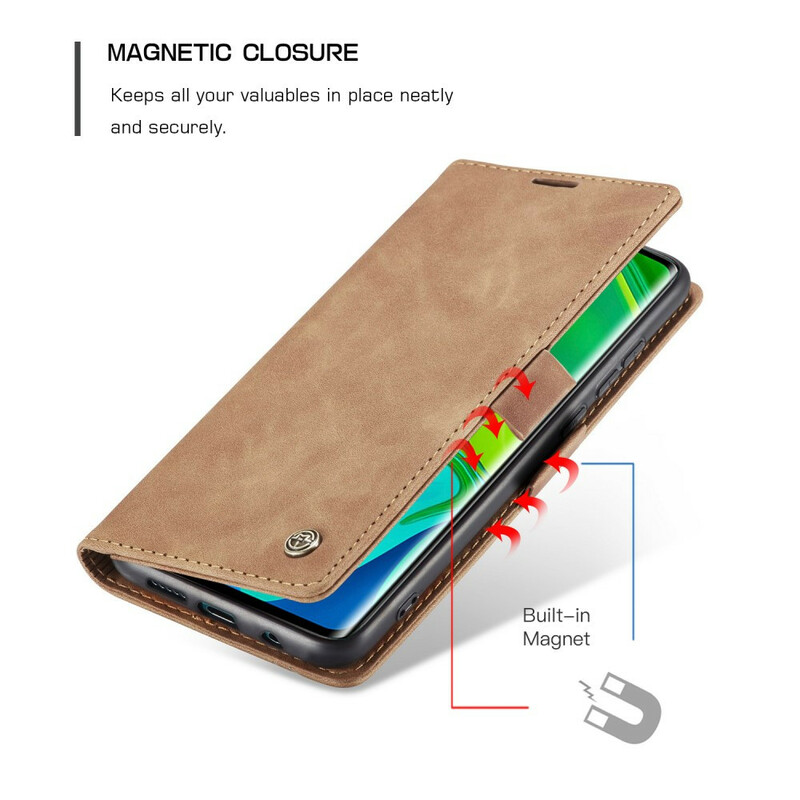 Flip Cover Xiaomi Mi Note 10 / Note 10 Pro CASEME Simili Cuir Flip Cover Xiaomi Mi Note 10 / Note 10 Pro CASEME Simili Cuir